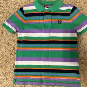 Boys Striped Polo Size 6